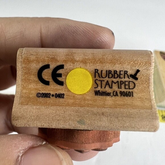 2002 Stampin Up Stipple Rose Set of 1 Stamp Rose Hard to Find - Picture 10 of 16